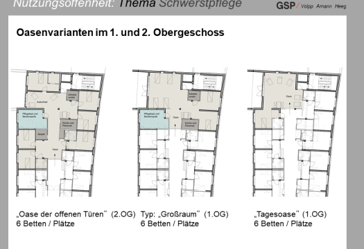 Grundriss 1. und 2. OG