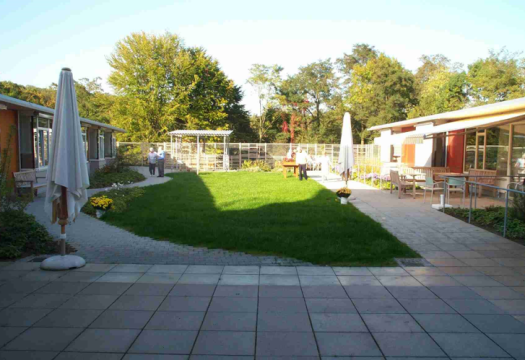 Blick zum Garten