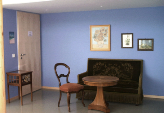 Vorbereich blaues Zimmer
